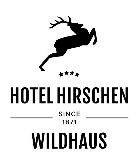 Logo Hirschen weiss 4-Stern